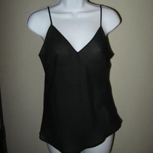 Valerie Stevens Black Camisole Size M NWOT